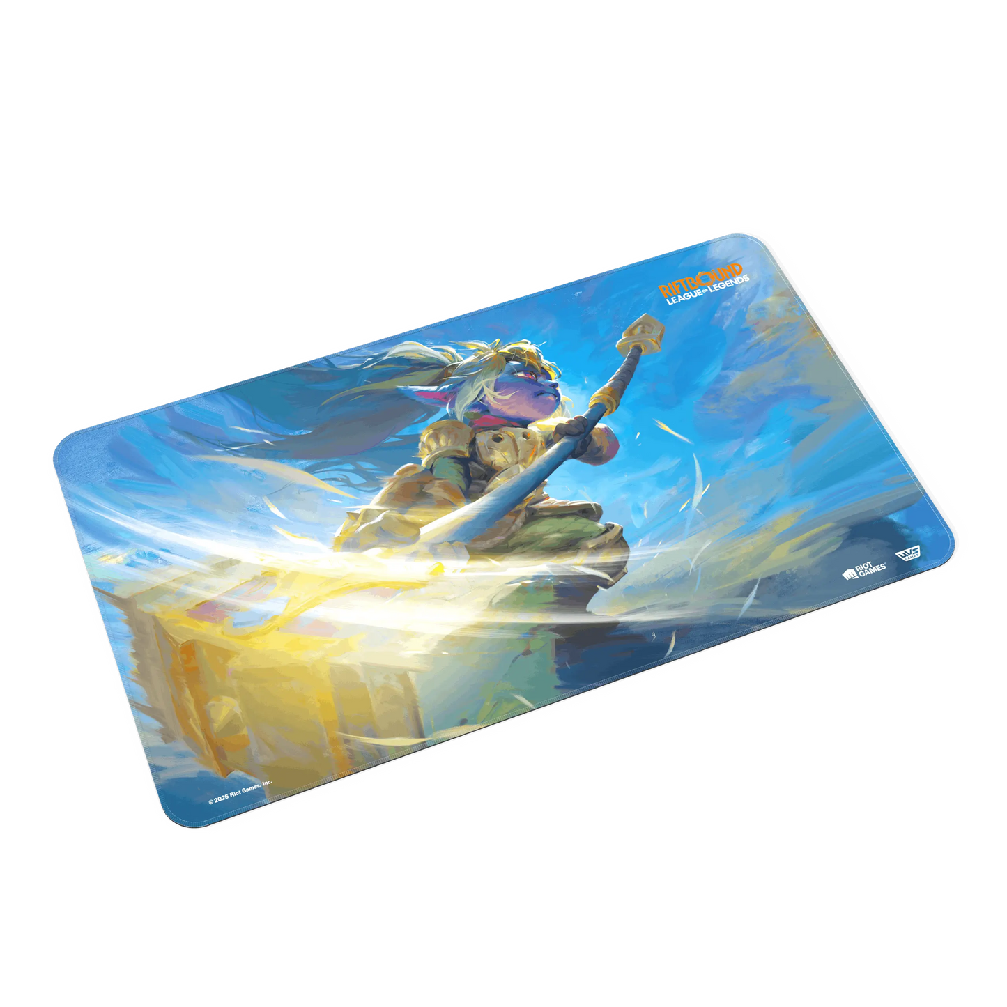 Riftbound: Unleashed Poppy, Keeper of the Hammer Playmat