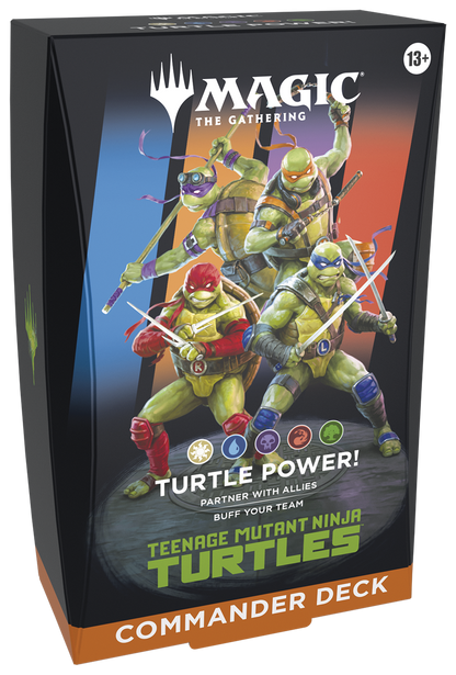 Magic: The Gathering: Teenage Mutant Ninja Turtles Commander Deck - Turtle Power!