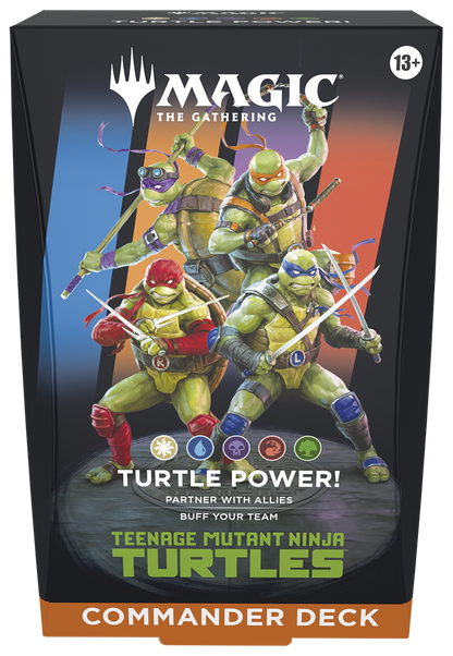 Magic: The Gathering: Teenage Mutant Ninja Turtles Commander Deck - Turtle Power!
