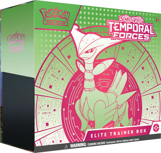 Pokémon TCG: Temporal Forces Elite Trainer Box (Iron Leaves)