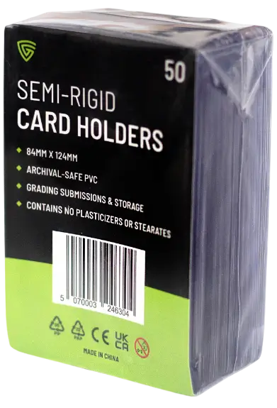 Gameshield Semi-Rigid Card Saver (50pc)