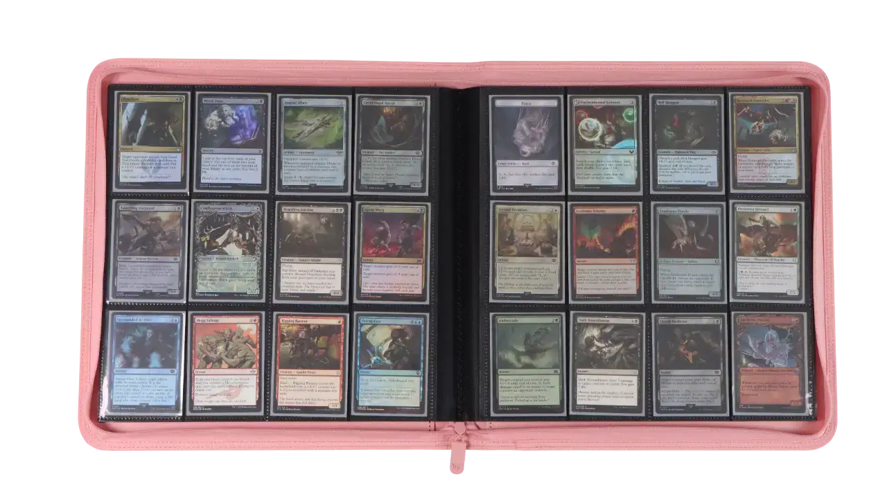 Gameshield Regular Binder (Pink / 480 Slots / 12 Pocket)