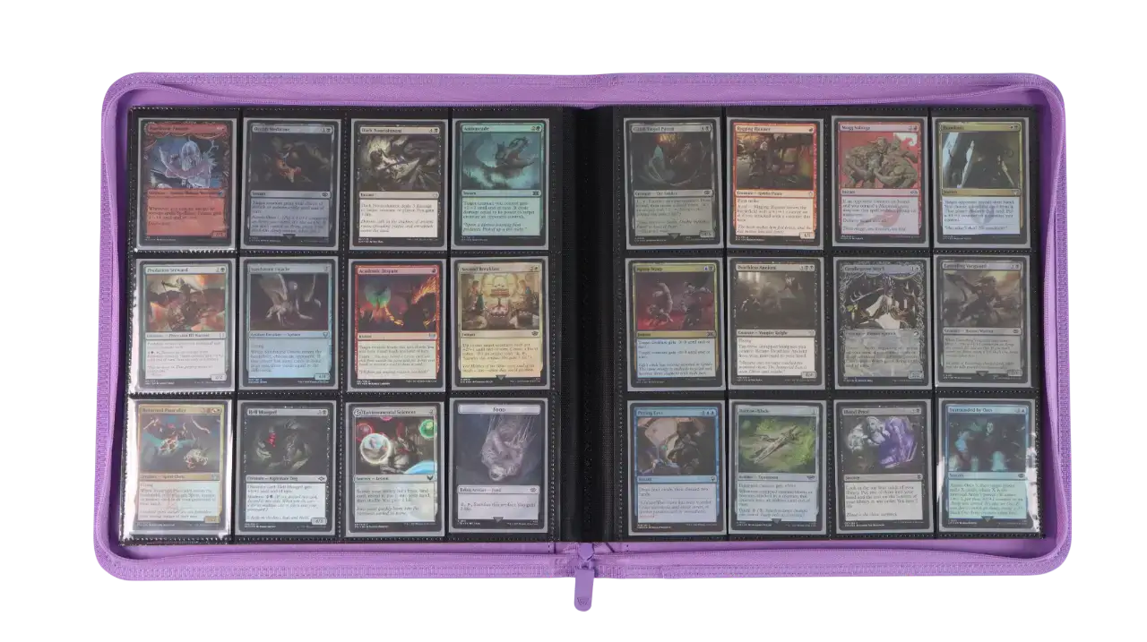 Gameshield Regular Binder (Purple / 480 Slots / 12 Pocket)