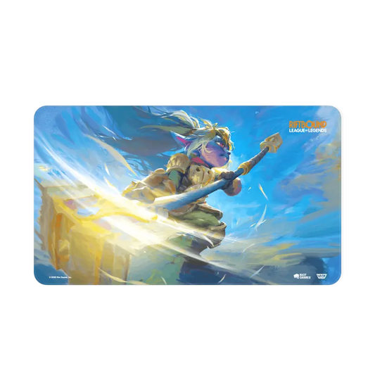 Riftbound: Unleashed Poppy, Keeper of the Hammer Playmat