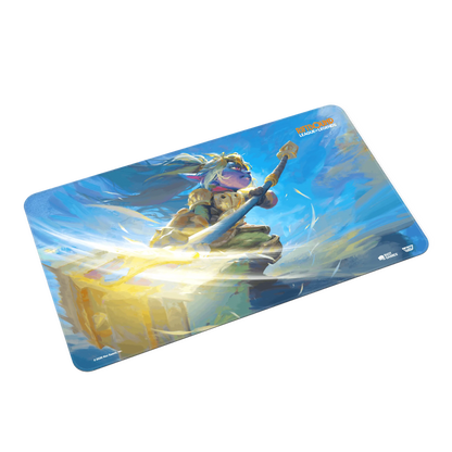 Riftbound: Unleashed Poppy, Keeper of the Hammer Playmat
